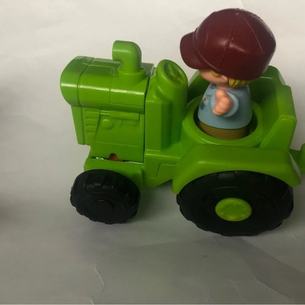 Fisher-Price Little People Tractor Blue Shirt Boy Figure Toy